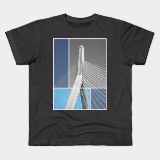Zakim Bridge Boston Kids T-Shirt
